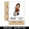 Water Bottle Sticker Set Soccer Boy Ball Sports Kid Cute Waterproof Vinyl Stickers Pack Decal, Skateboard, Laptop, Car, Window, Bumper - 5 Pack